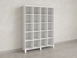 Стеллаж, 20 ячеек 1500х370х1980 RM144-150x37 Дуб Маувелла/Белый