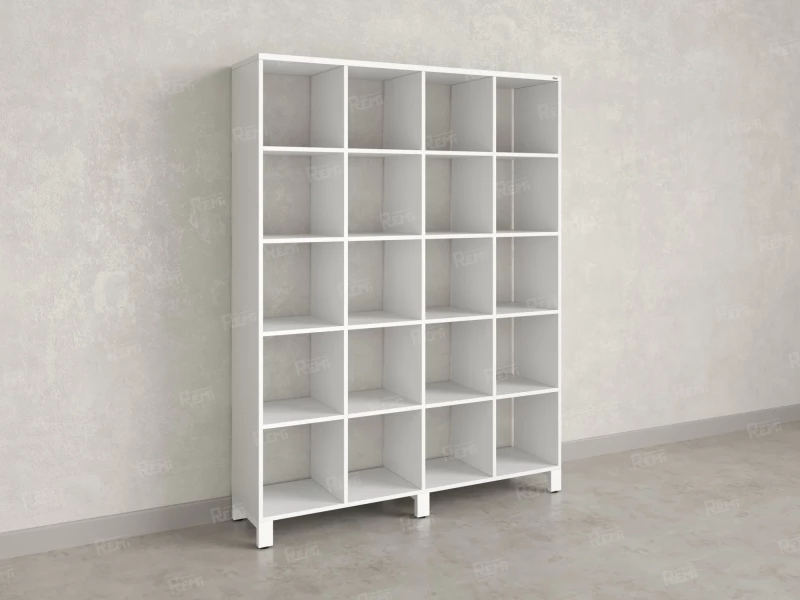 Стеллаж, 20 ячеек 1500х370х1980 RM144-150x37 Дуб Маувелла/Белый