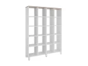 Стеллаж, 20 ячеек 1500х370х1980 RM144-150x37 Дуб Маувелла/Белый