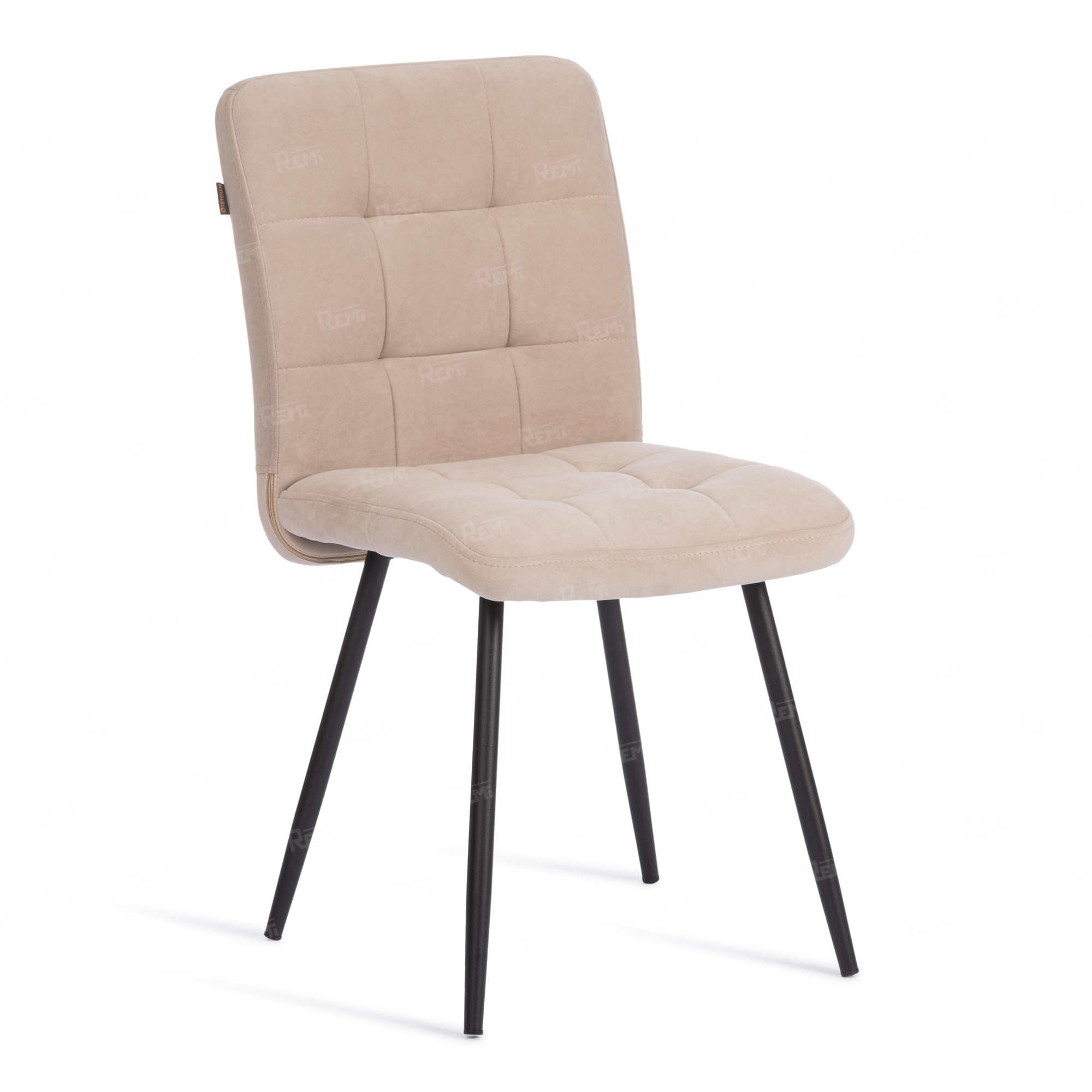 Стул обеденный Medeo Бежевый/Бежевый, Флок (арт. 24649)