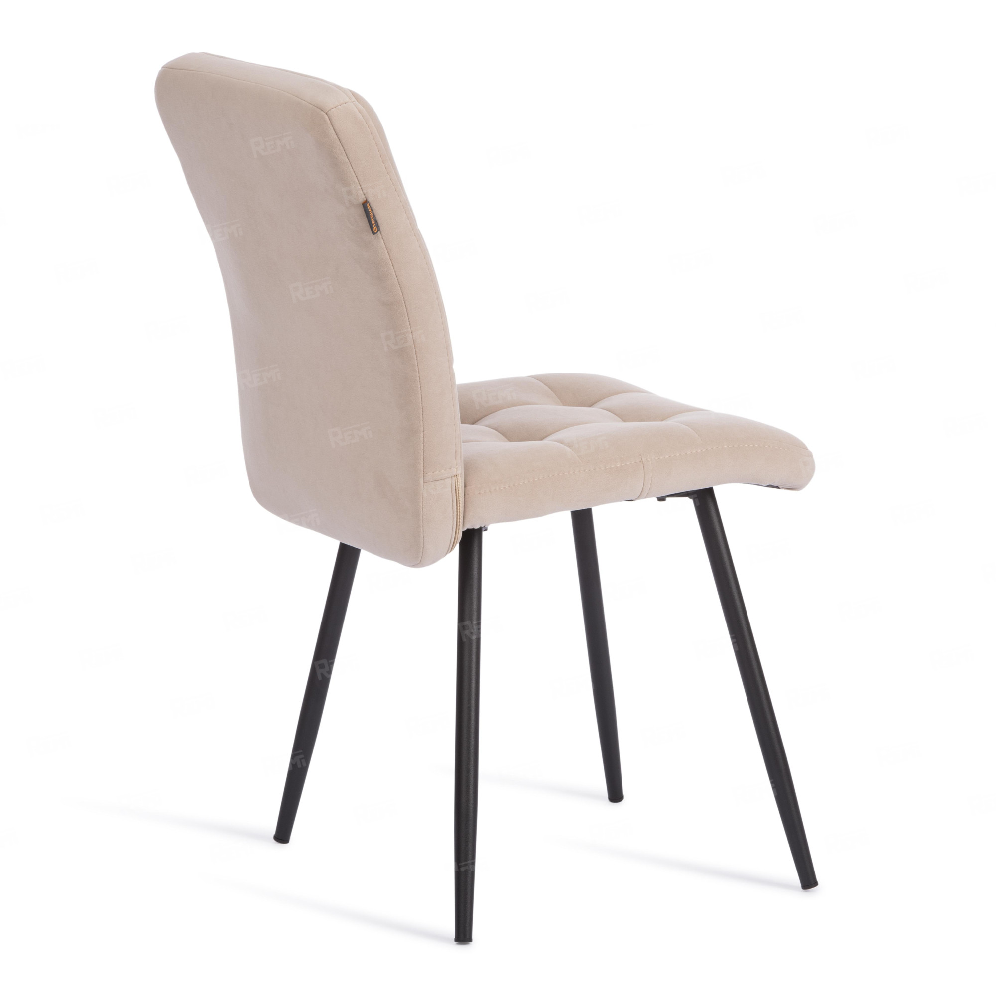 Стул обеденный Medeo Бежевый/Бежевый, Флок (арт. 24649)