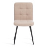 Стул обеденный Medeo Бежевый/Бежевый, Флок (арт. 24649)
