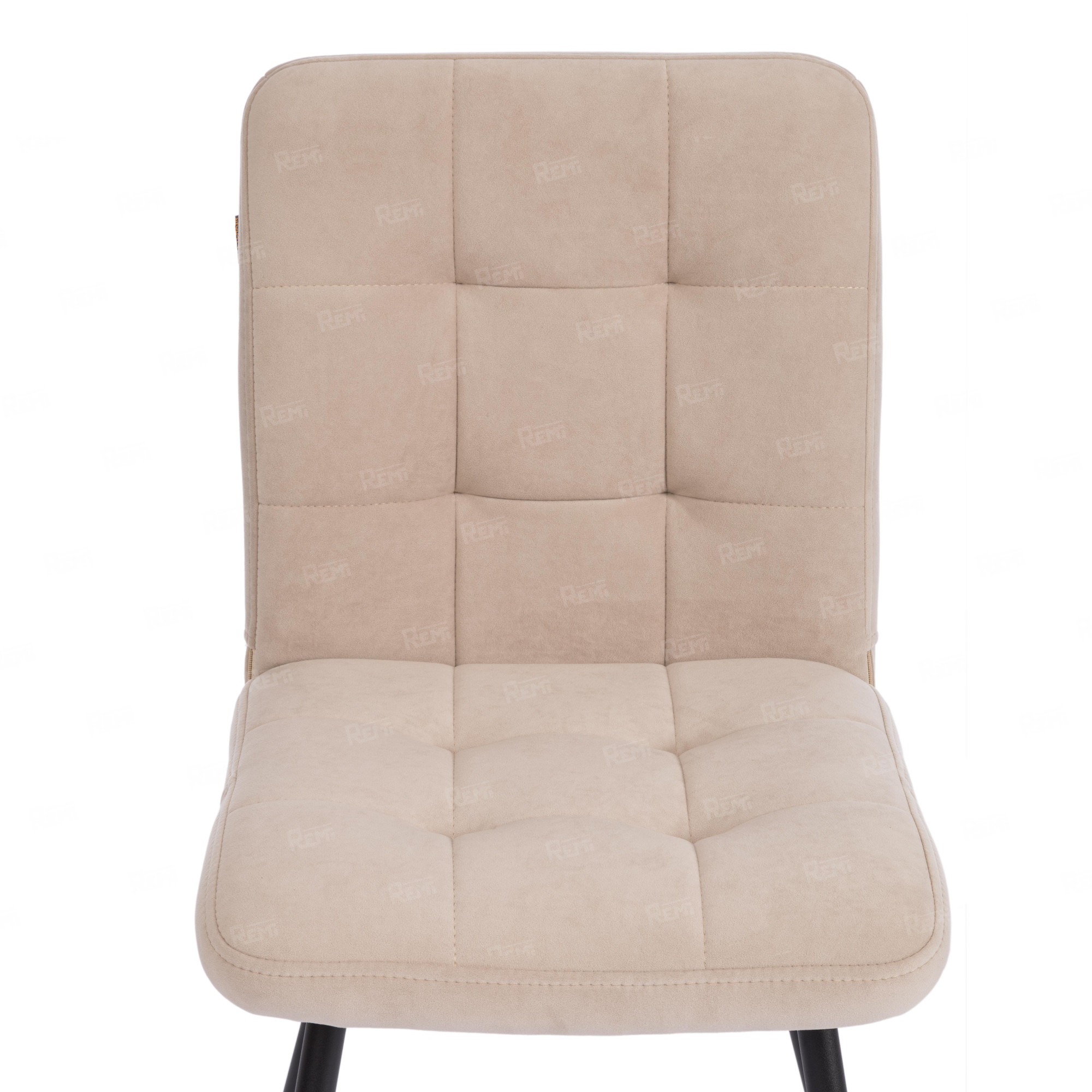 Стул обеденный Medeo Бежевый/Бежевый, Флок (арт. 24649)