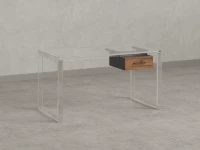 Тумба подвесная, один ящик 400x452x150 RM200-16х7 Юстус/Серый