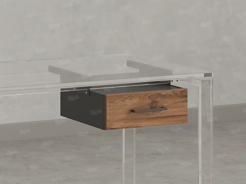 Тумба подвесная, один ящик 400x452x150 RM200-16х7 Юстус/Серый