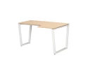 Стол угловой, U-опора, правый 1600x600/900x750, RM050-16x6-9 Вяз Швейцарский светлый/Белый