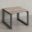 Журнальный стол с полкой 600x700x550 RM182-6x7 Дуб Маувелла/Серый