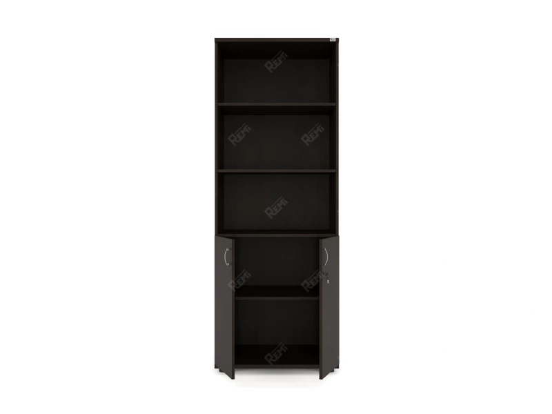 Шкаф комбинированный RLG037 700х550х1830 Венге, Серия ЛАЙТ | LIGHT