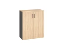 Шкаф распашной, регулируемые опоры, 3 уровня 900x420x1100 RM150-90x42 Вяз Швейцарский светлый/Серый