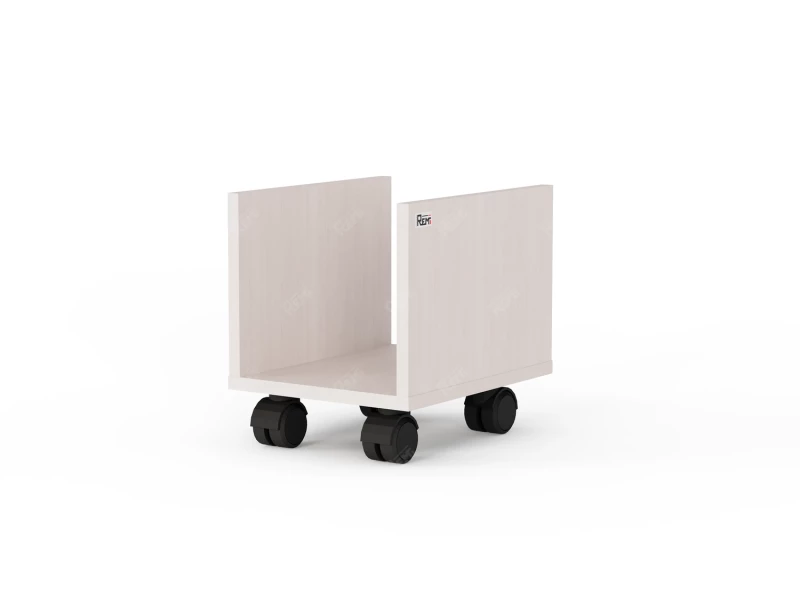 Мобильная подставка RLG058 25x32x28 Дуб Молочный, Серия ЛАЙТ | LIGHT