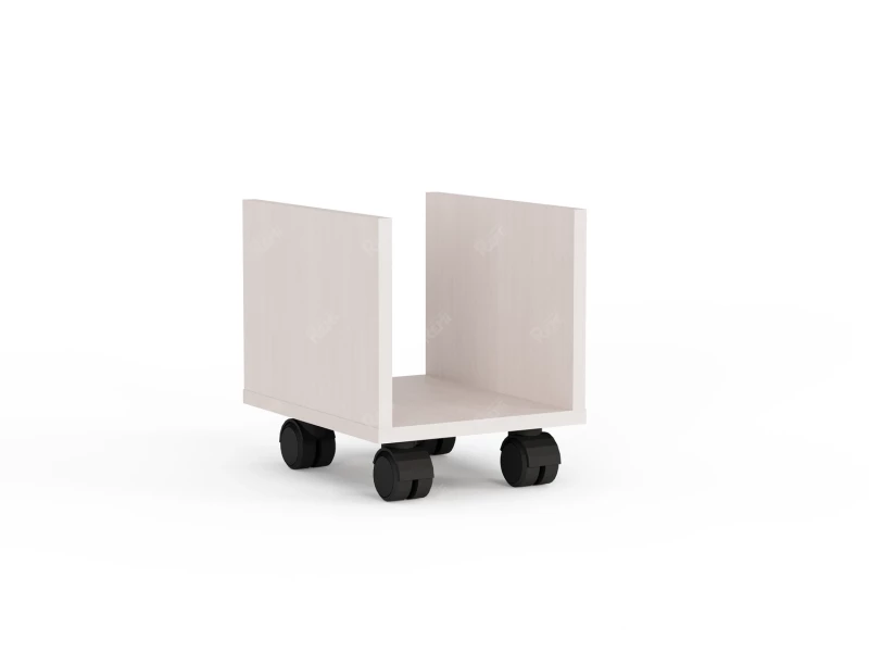 Мобильная подставка RLG058 25x32x28 Дуб Молочный, Серия ЛАЙТ | LIGHT