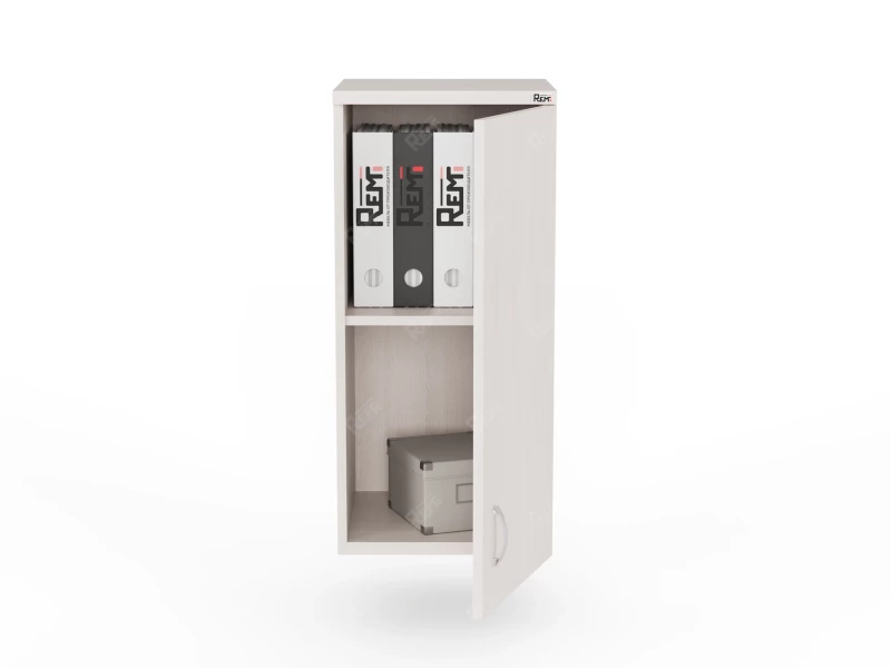 Антресоль узкая RLG050 350х350х770 Дуб Молочный, Серия ЛАЙТ | LIGHT