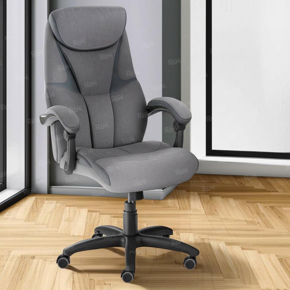 Кресло CAMBRIDGE Серый/Серый, Флок (арт. 21619)