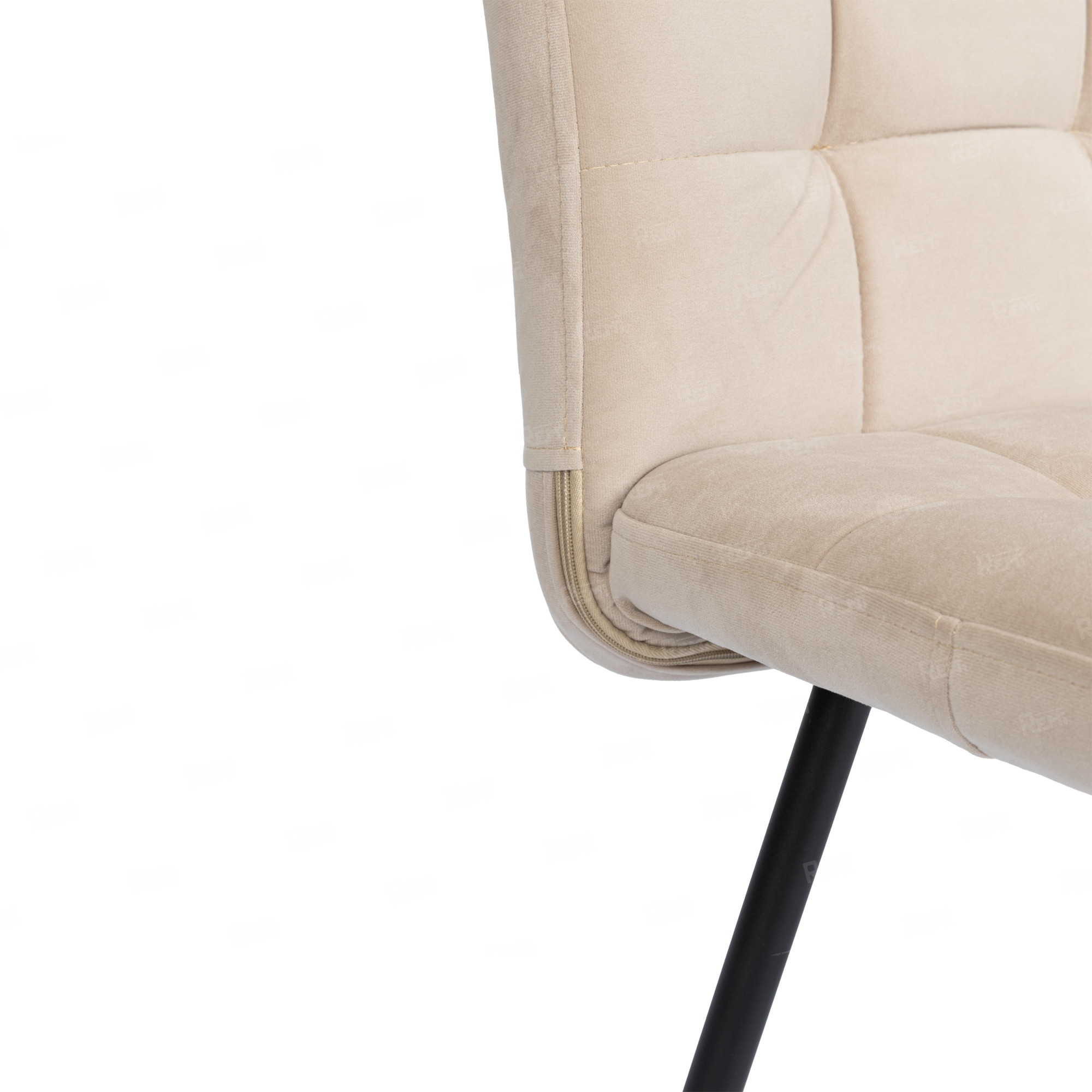 Стул обеденный Medeo Молочный/Молочный, Велюр (арт. 21848)