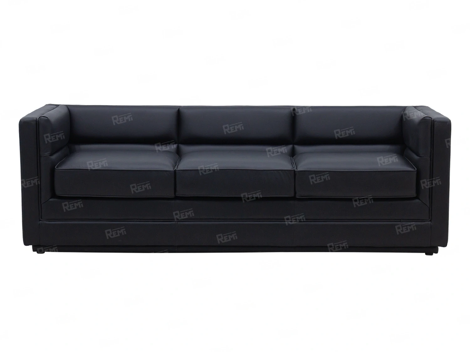 Диван Адониа на 3 места цвет Черный