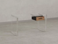 Тумба подвесная, один ящик 400x452x150 RM200-16х7 Юстус/Черный