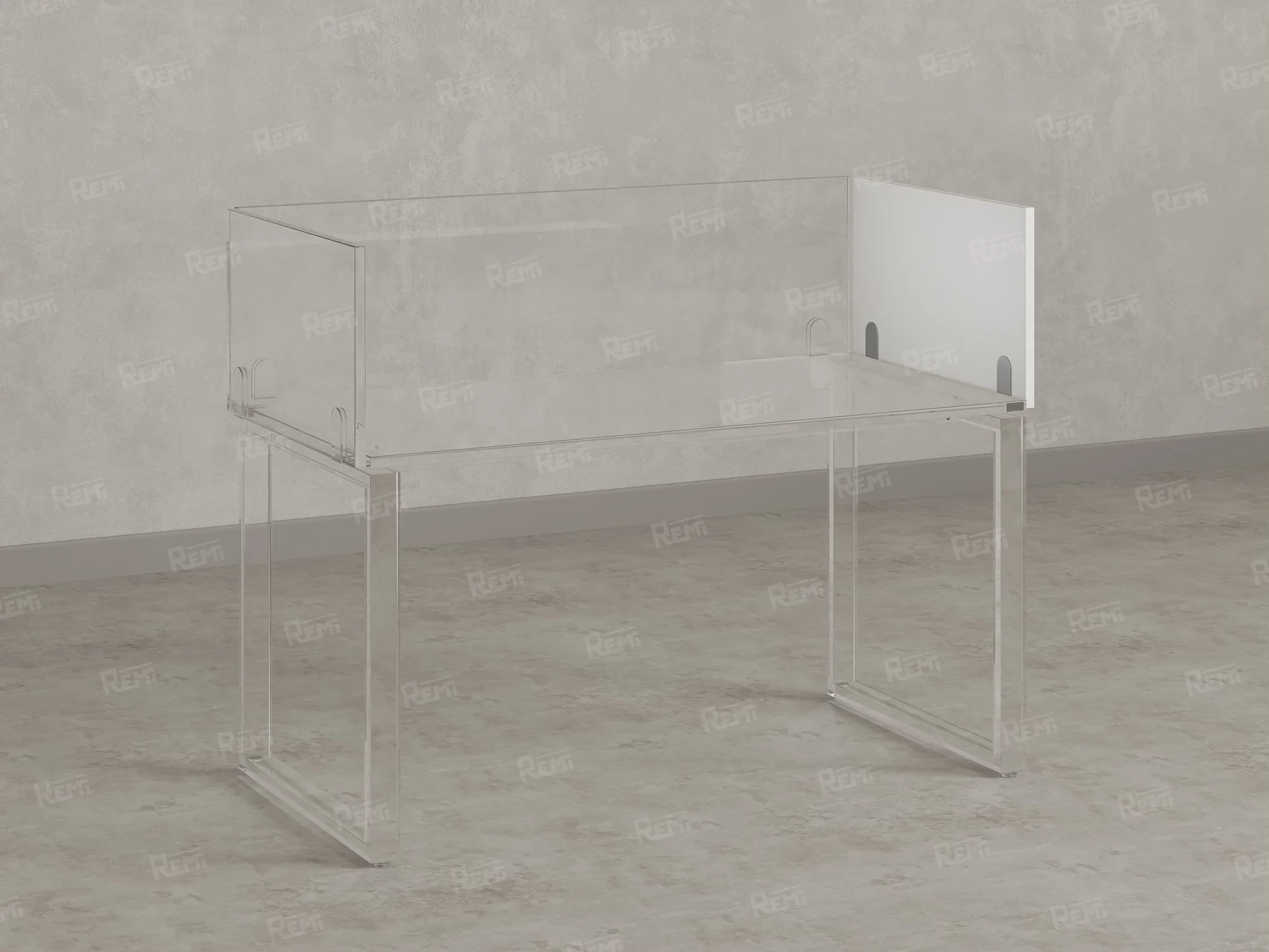 Фронтальный экран ЛДСП 600x16x400 RM204-60x40 Белый