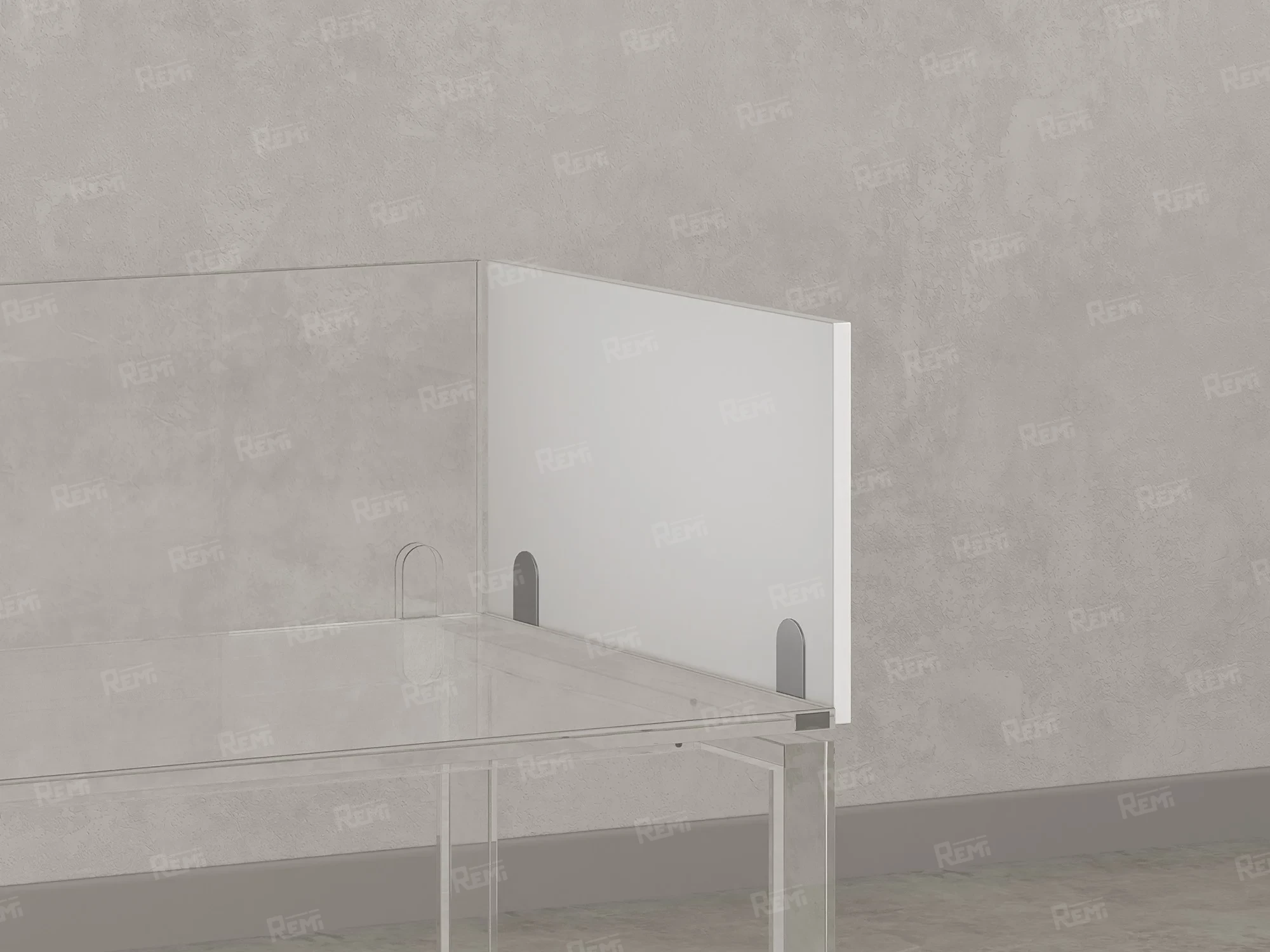 Фронтальный экран ЛДСП 600x16x400 RM204-60x40 Белый