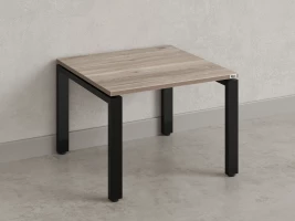 Журнальный стол с полкой 1100x600x550 RM183-11x6 Дуб Маувелла/Черный