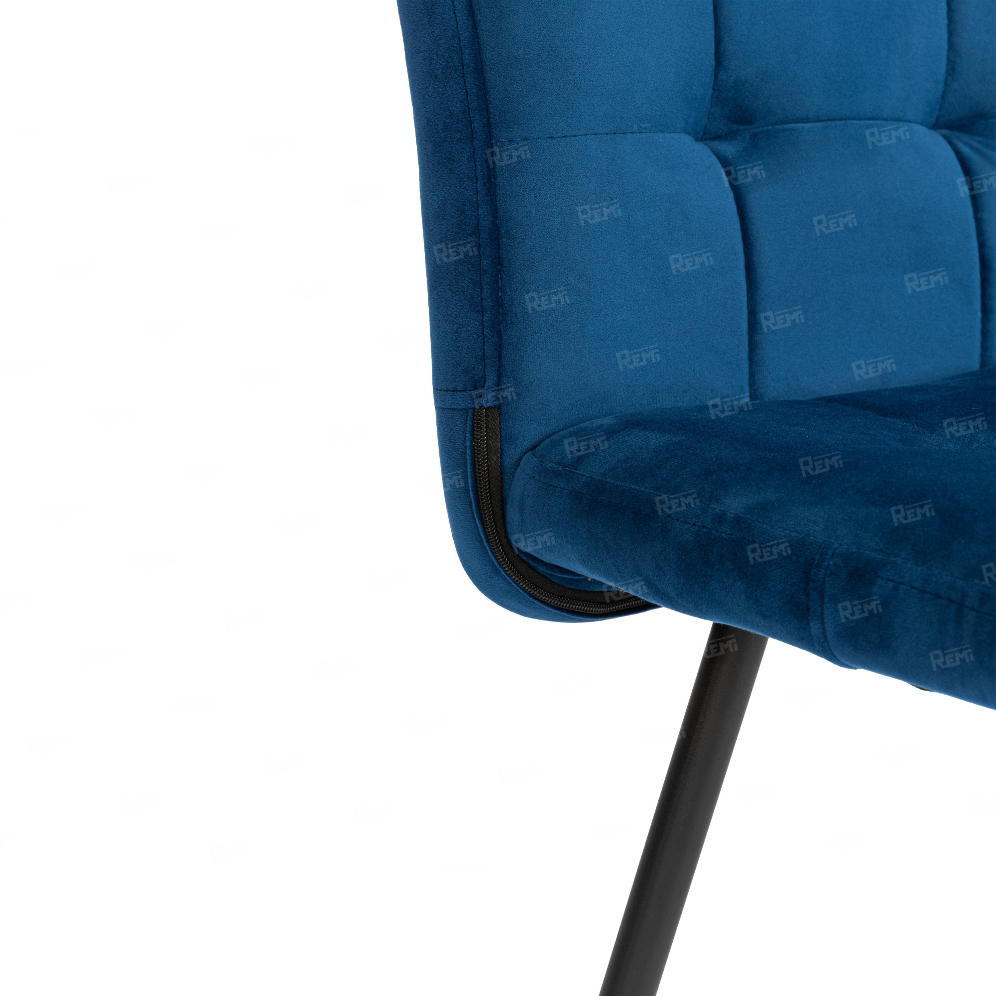 Стул обеденный Medeo Голубой/Голубой, Велюр (арт. 24301)