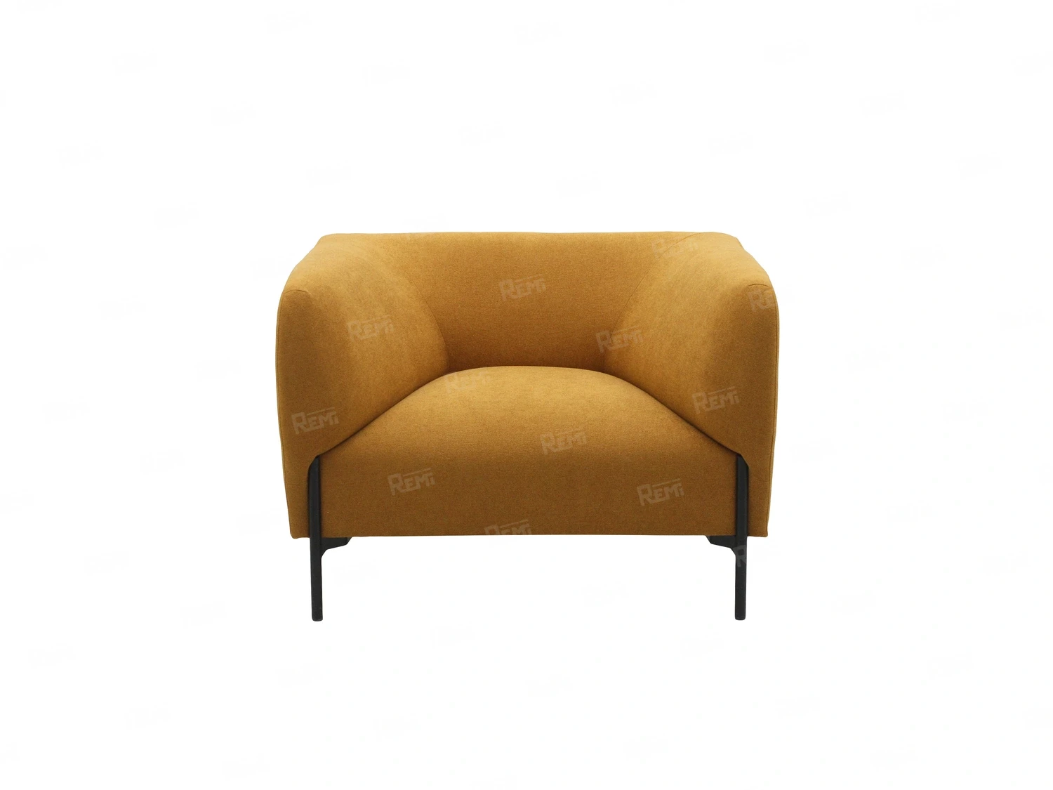 Кресло Каспер на 1 место цвет Коричневый