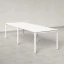 Cтол для переговоров, на П-образном каркасе 2500x1200x750 RM080-250x120 Белый/Белый