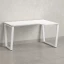Стол угловой, U-опора, правый 1800x900/1200x750, RM050-18x9-12 Белый/Белый