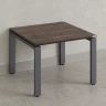 Журнальный стол с полкой 700x600x550 RM183-7x6 Дуб Апрельский шоколад/Серый