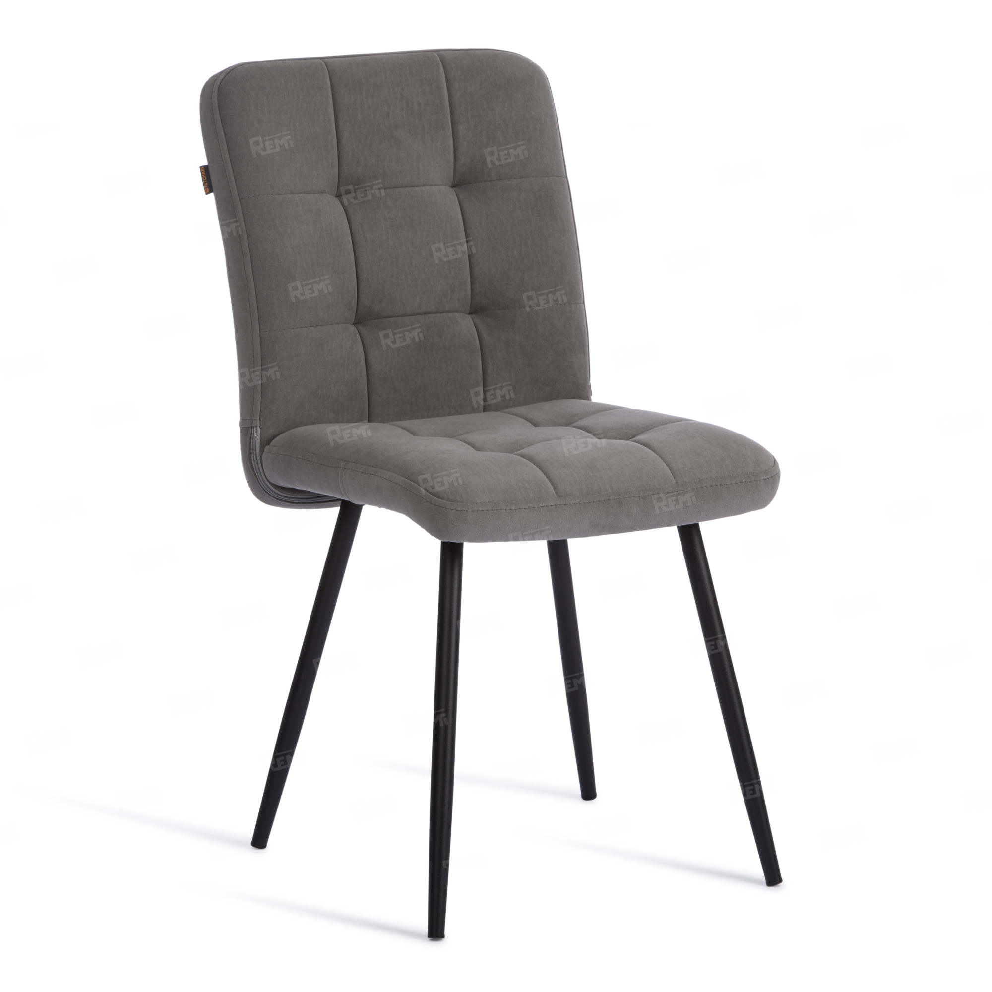 Стул обеденный Medeo Серый/Серый, Флок (арт. 24352)