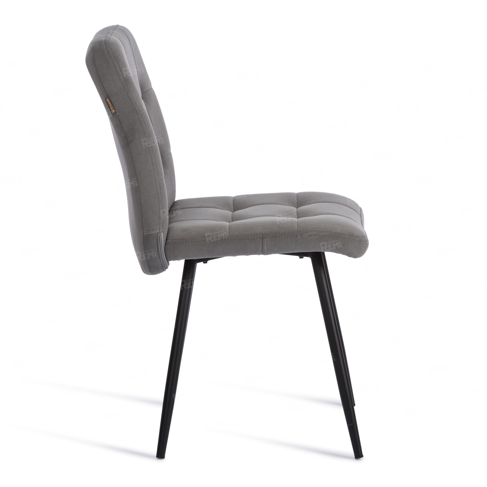 Стул обеденный Medeo Серый/Серый, Флок (арт. 24352)