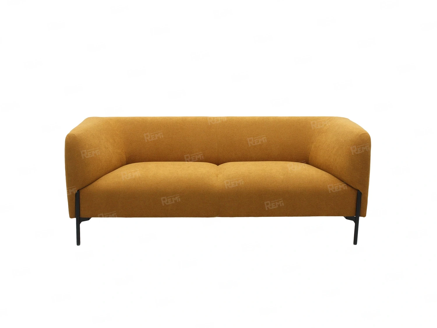 Диван Каспер на 2 места цвет Коричневый