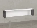 Надстройка для стола 2000x200x300 RM208-200x40 Белый/Серый