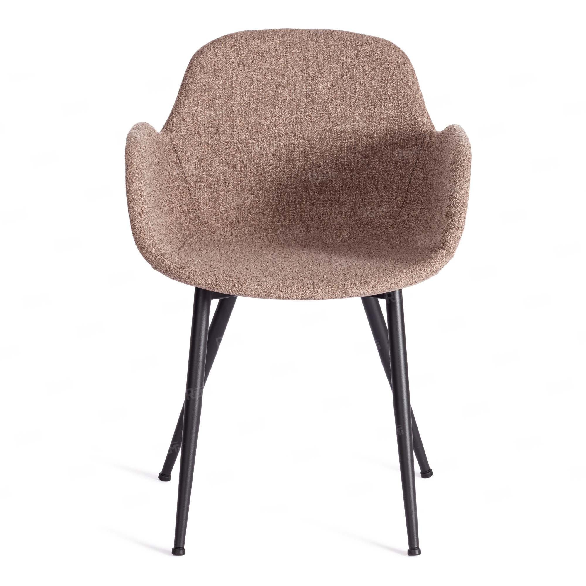 Кресло VALENTINO (mod. PC45-2) Коричневый/Коричневый, Ткань (арт. 20397)