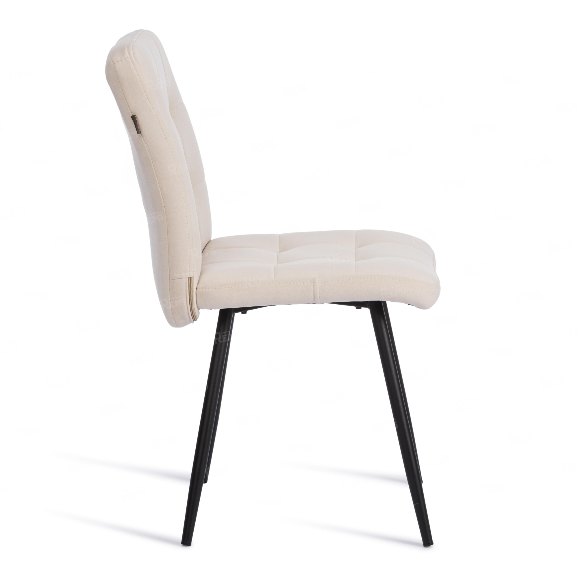 Стул обеденный Medeo Молочный/Молочный, Флок (арт. 24648)