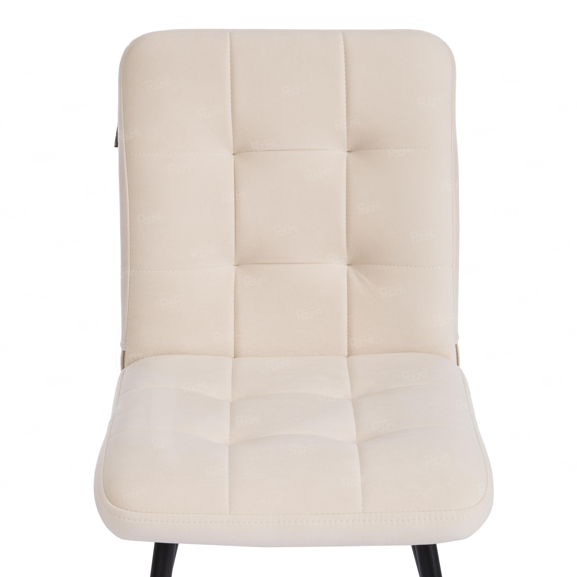 Стул обеденный Medeo Молочный/Молочный, Флок (арт. 24648)