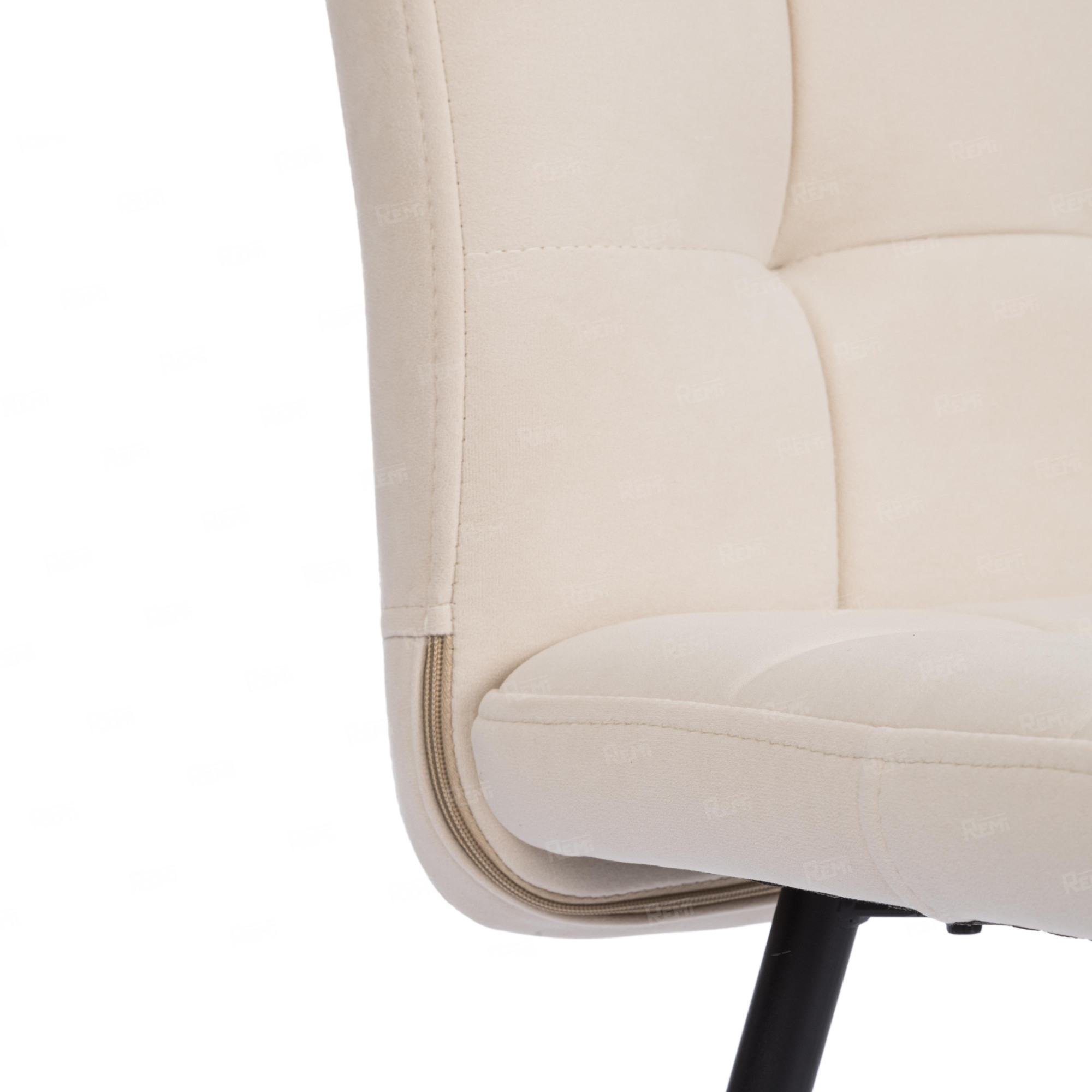 Стул обеденный Medeo Молочный/Молочный, Флок (арт. 24648)