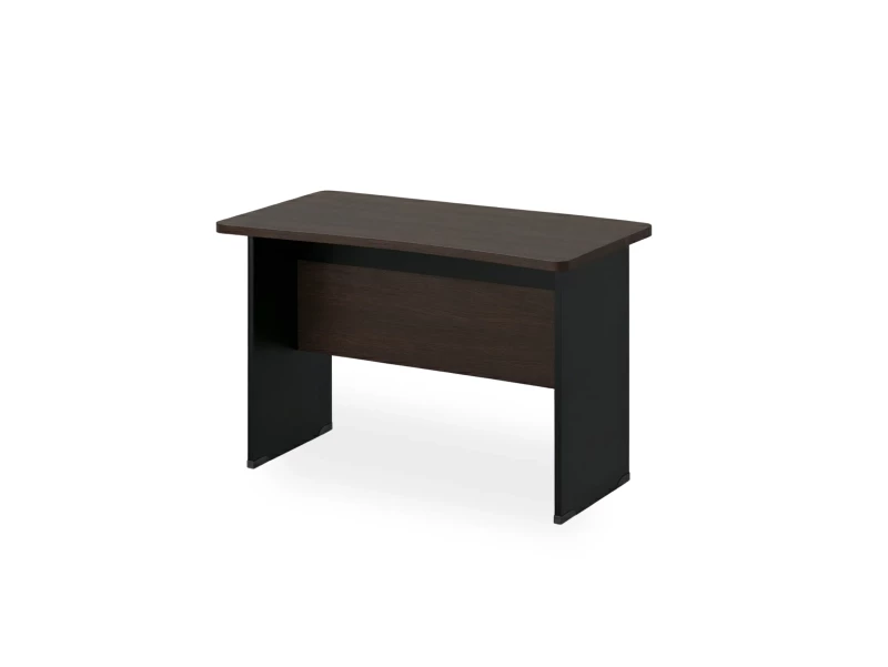 BRL RB002-180х85 Стол прямой с вогнутой столешницей 850 мм 1800х850х740 Венге/Черный
