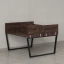 Бенч-система, 2 рабочих места, 5 ЛДСП экранов 1000x1600x750 RM172-4-10x16 Дуб Апрельский шоколад/Черный