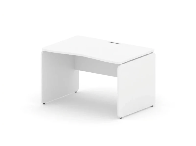 Стол RAC002 симметричный, без заглушек 140x80x73,5 Белый премиум, Серия Аккорд | Accord
