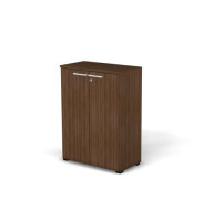 Шкаф RS060 с замком з/с лдсп 79x44x108 см Дуб Катания, Серия Смарт | Smart