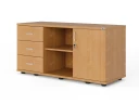 Тумба RLG023 4 ящика 120x45x60 Бук, Серия ЛАЙТ | LIGHT