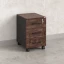 Тумба мобильная, 3 ящика 400x500x600 RM120-40x50 Дуб Апрельский шоколад/Черный