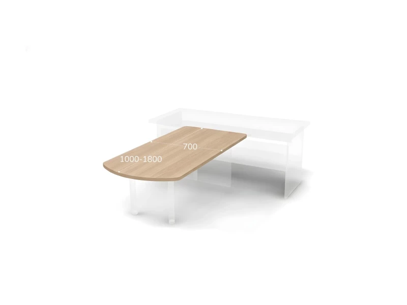 BRL RB030-120х70 Брифинг (без опоры) 1200х700х28 Акация