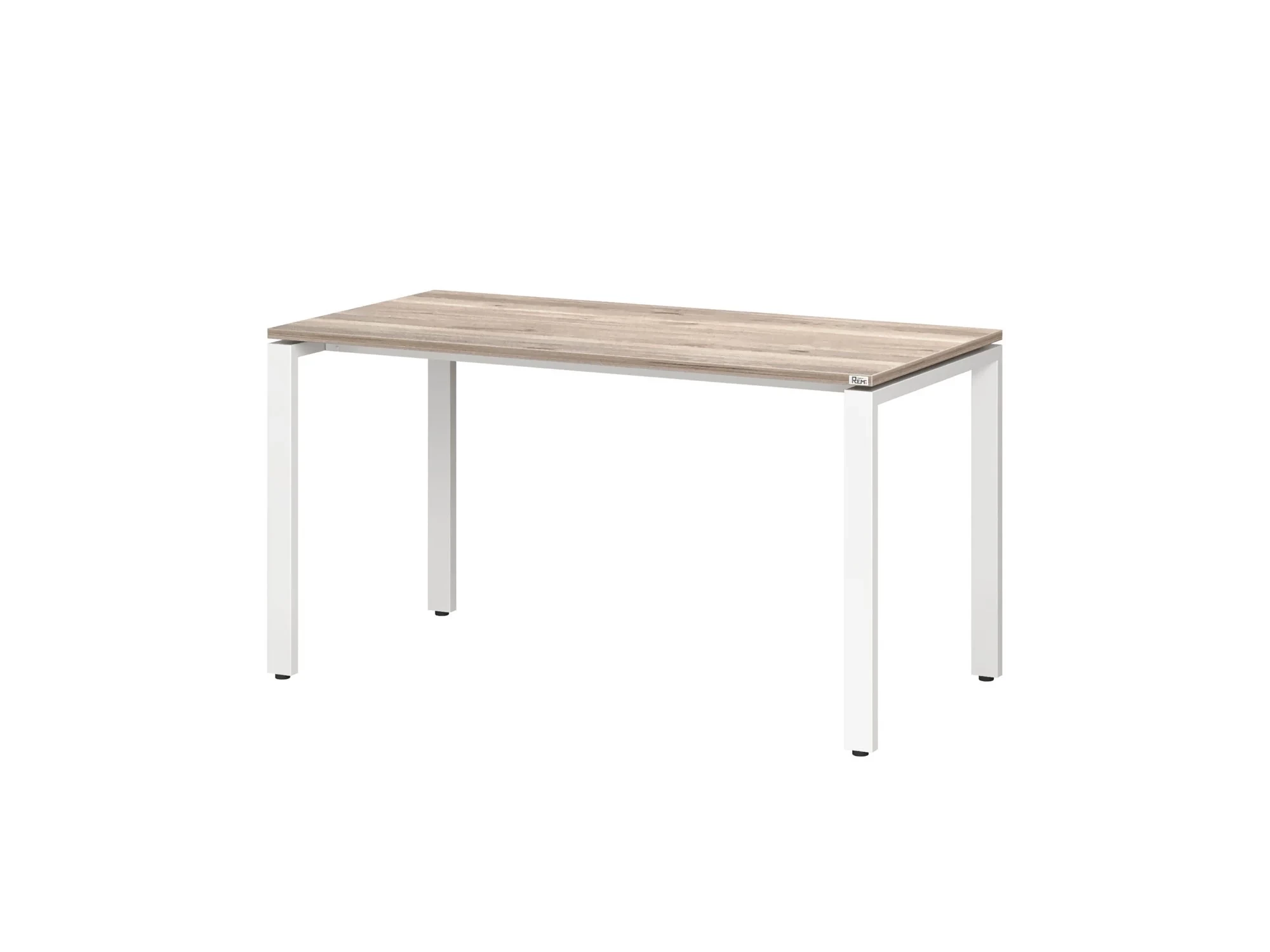Стол прямой на П-образных опорах 1800x600x750 RM001-18x6 Дуб Маувелла/Белый