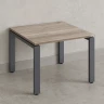 Журнальный стол с полкой 700x600x550 RM183-7x6 Дуб Маувелла/Серый