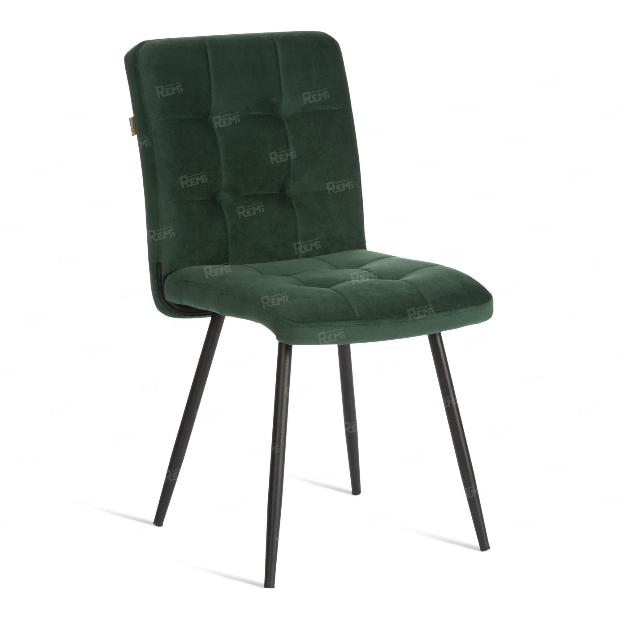 Стул обеденный Medeo Изумрудный/Изумрудный, Велюр (арт. 24302)