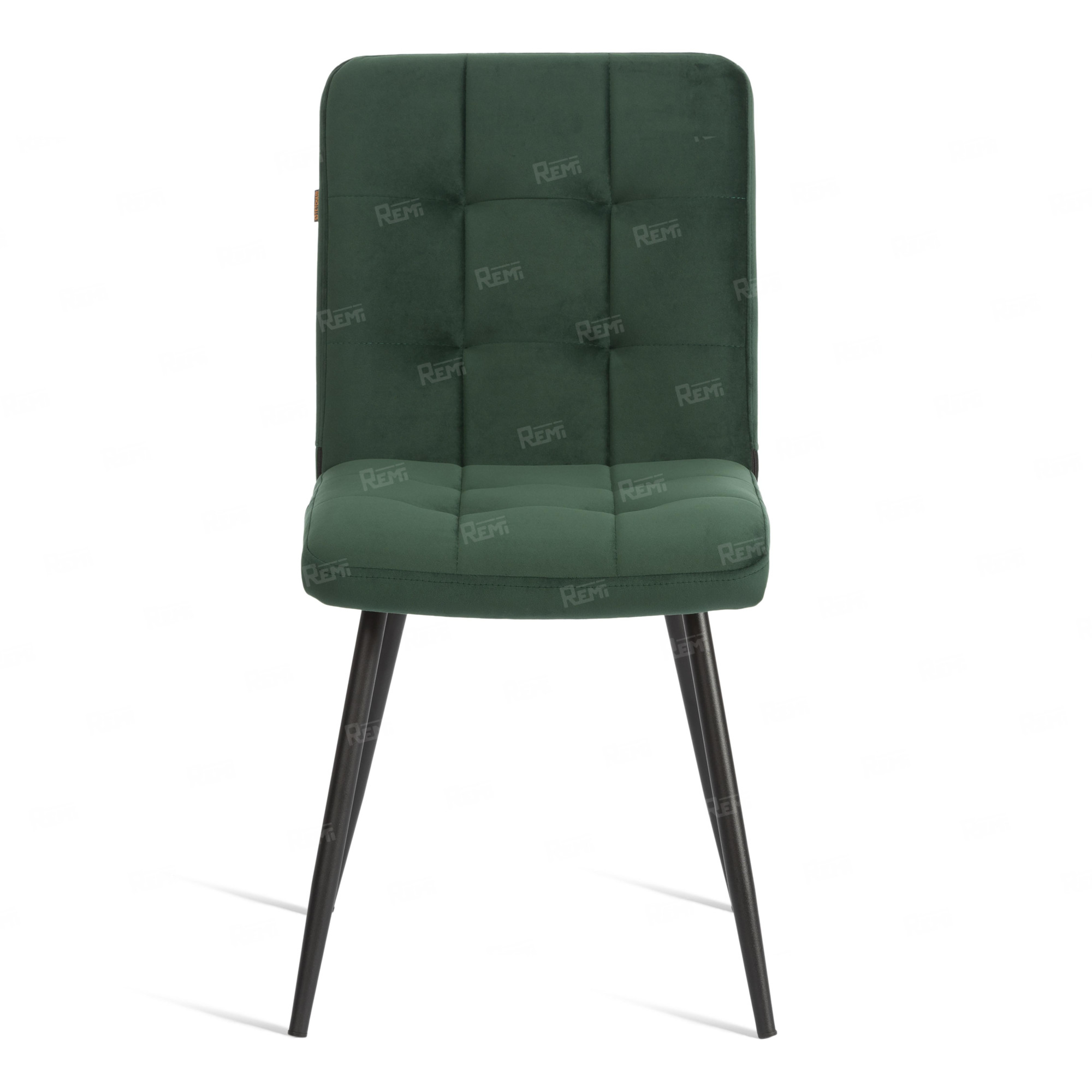 Стул обеденный Medeo Изумрудный/Изумрудный, Велюр (арт. 24302)