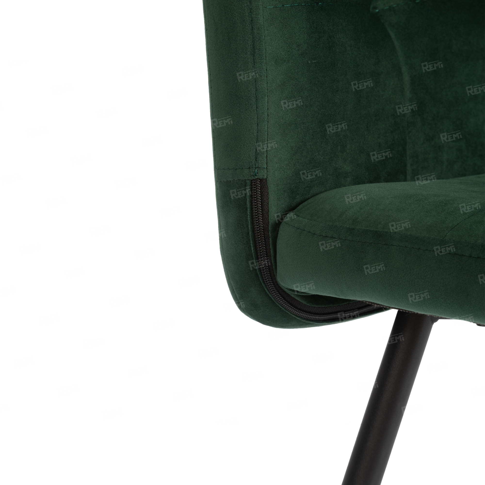 Стул обеденный Medeo Изумрудный/Изумрудный, Велюр (арт. 24302)