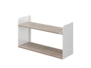 Полка настенная 900x300x500 RM190-90x30 Дуб Маувелла/Белый