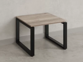 Журнальный стол с полкой 900x700x550 RM182-9x7 Дуб Маувелла/Черный
